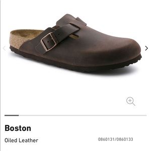 Birkenstock Boston oiled leather clogs size 39